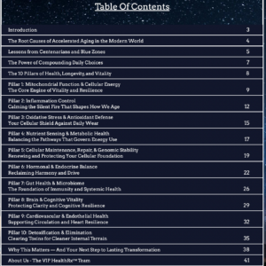 Table of Contents